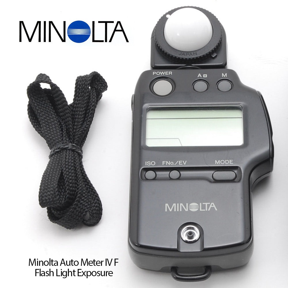 Minolta Auto Meter IV F Flash Light Exposure